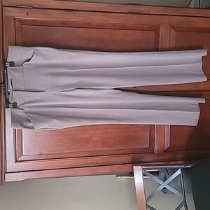 7th Ave NY Co Tan Dress Career Pants Front Pockets SZ 16 Tall